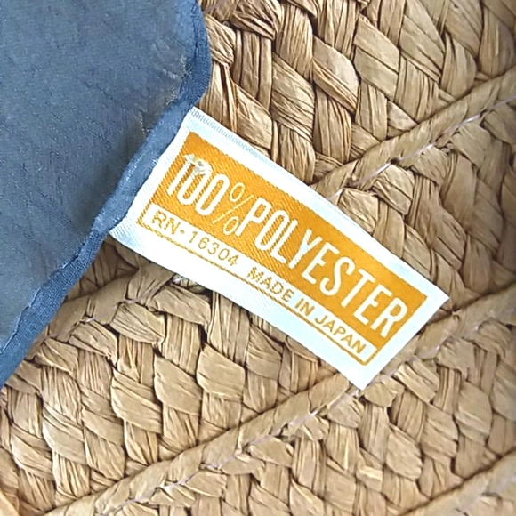 DRAPER JAMES CLASSIC WOVEN STRAW TOTE SOFT LARGE BEACH MARKET DAY TRIPPER - Picture 4 of 11